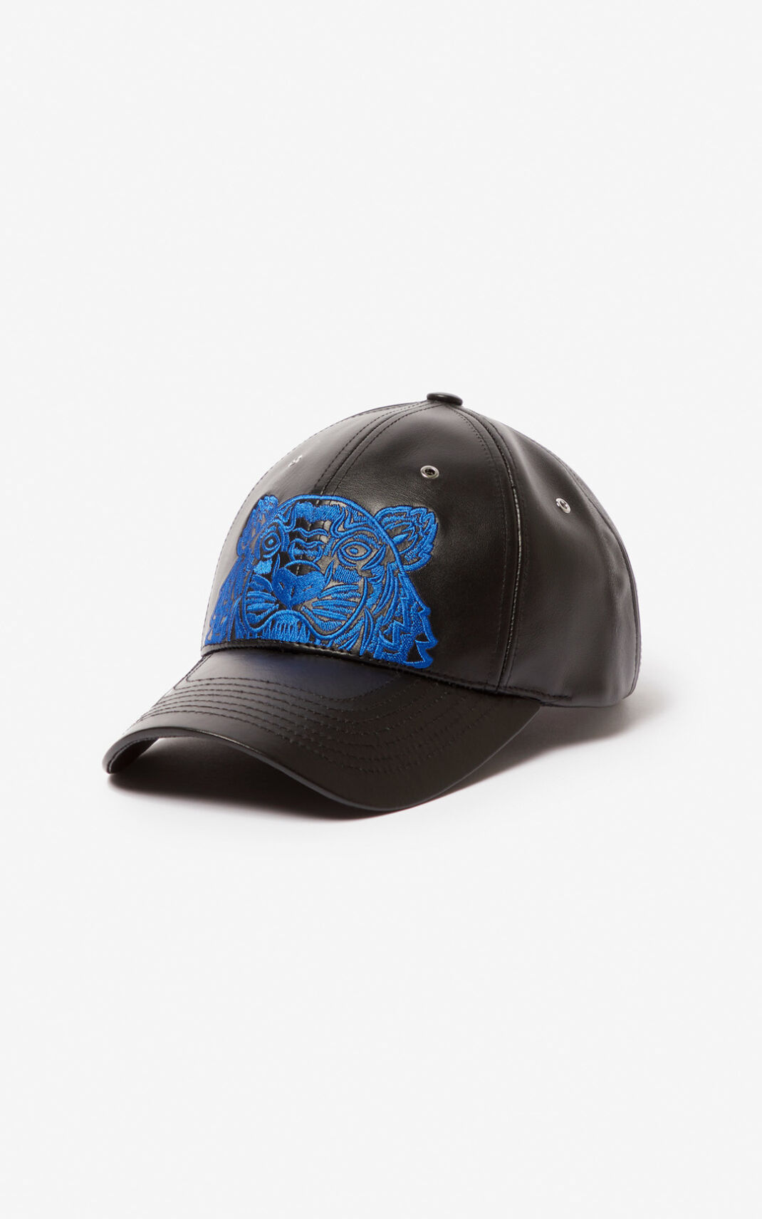 Gorras Kenzo Tiger Cuero Hombre Negras - SKU.3053270